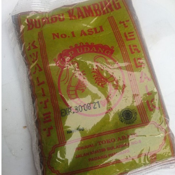 

Bumbu Kambing Cap Udang 50gr