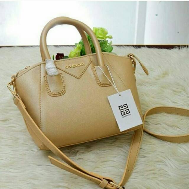 givenchy antigona small gold