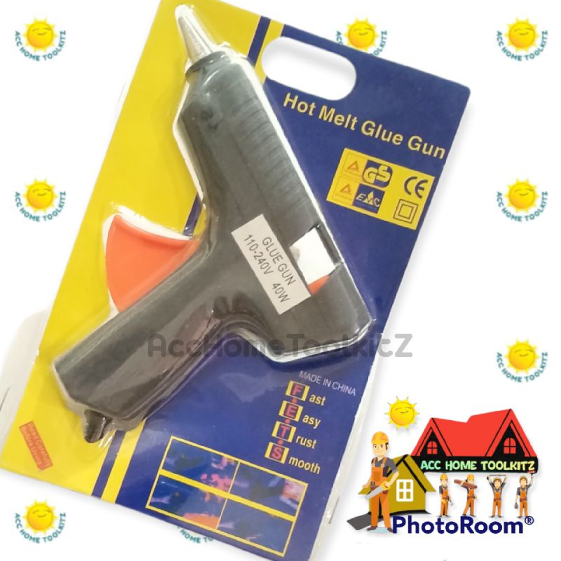 HOT MELT GLUE GUN LEM TEMBAK BESAR 40W / ALAT LEM TEMBAK 40 WATT / LEM BAKAR BESAR