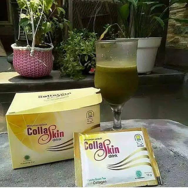 Collaskin drink, codrink nasa, collaskin drink matcha