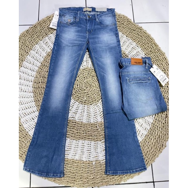 (COD BAYAR DITEMPAT) CUTBRAY TERBARU BAHAN STREET SOF JEANS BIGSIZE 27-34