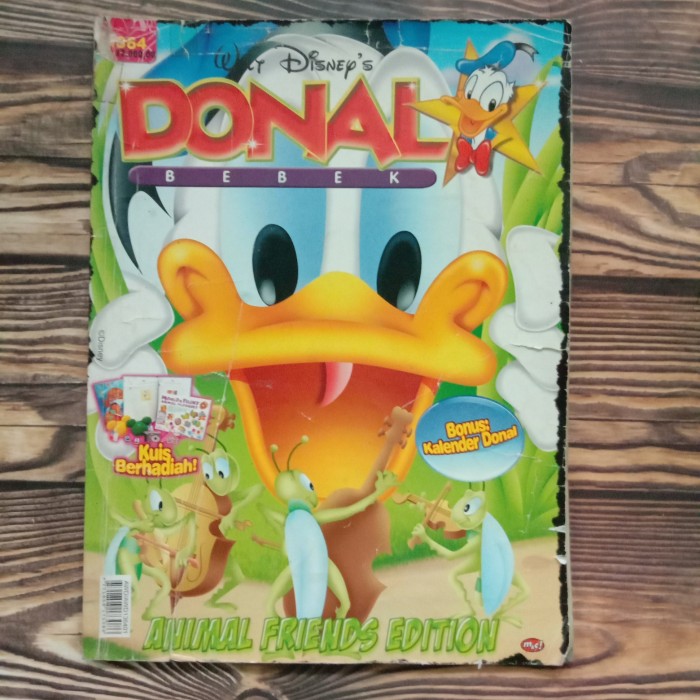album Donal bebek no 1864 edisi khusus animal friendship