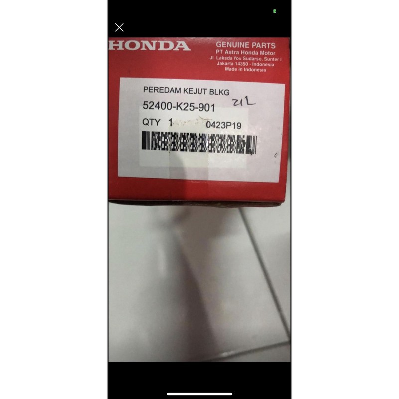 52400-K25-901 SHOCK BELAKANG BEAT FI