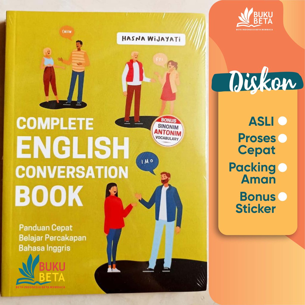 Jual Complete English Conversation Book - Hasna Wijayanti | Shopee ...