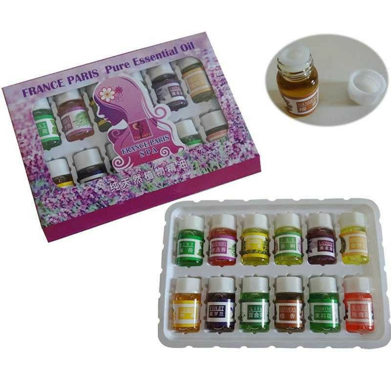 Pure Aroma Essential Oil Aromatherapy 12 in 1 3ml Humi