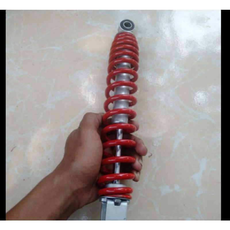 shok shock belakang mio sporty smile GT