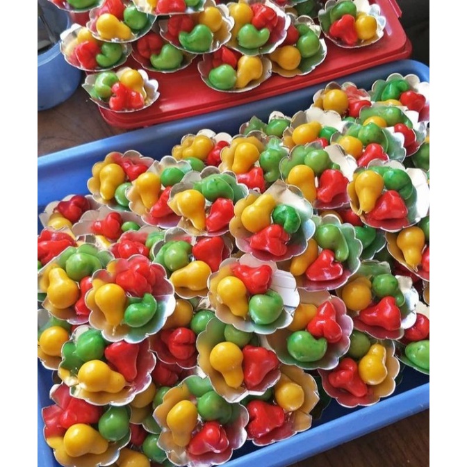 

Kue Jambu air pelangi