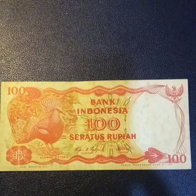 Uang Kertas Lama Rp. 100