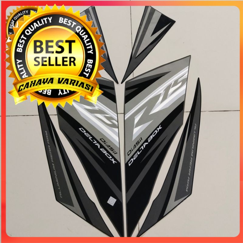 Striping Yamaha R15 2015 2016 hitam Stiker list body motor standar