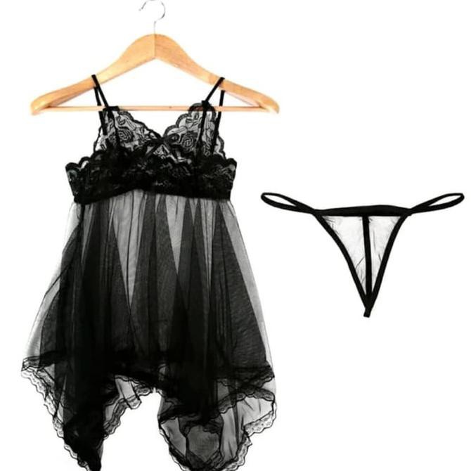 Lingerie Wanita Seksi Lingeri Super Transparan Sexy Murah Baju Tidur