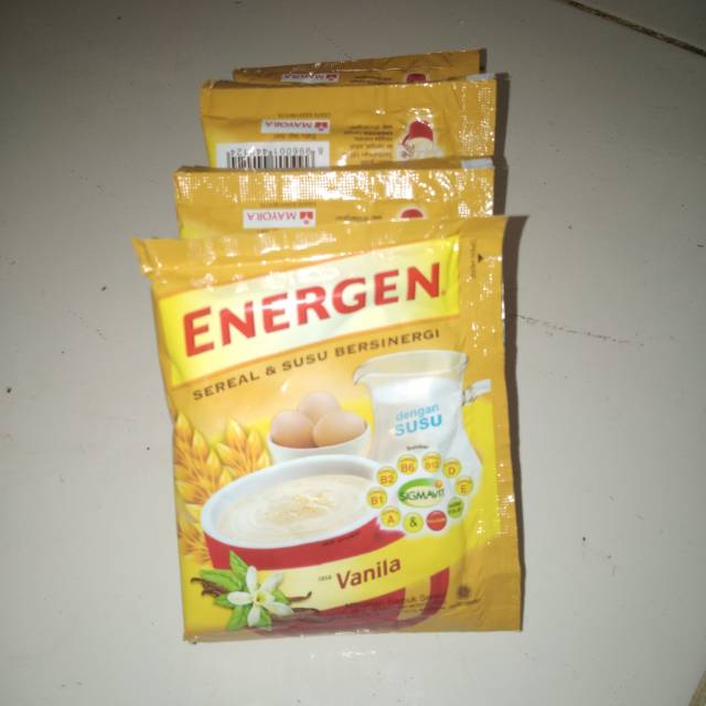 

Energen vanila sereal 1 renceng