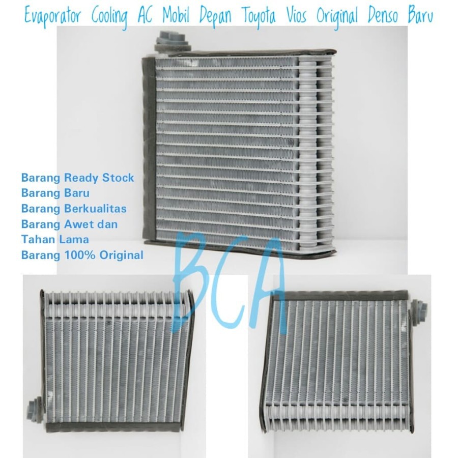 EVAPORATOR EVAP Cooling AC Mobil Depan Toyota Vios Lama dan Geely ORIGINAL DENSO