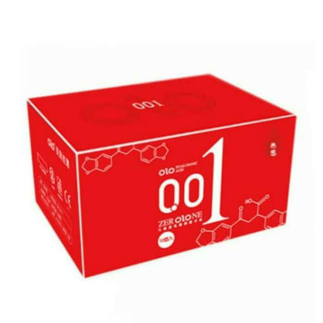 OLO ZERO Kondom tertipis isi 10 pcs Original
