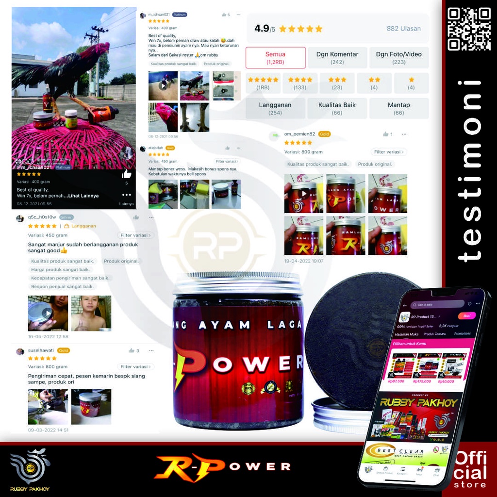 KAMLANG R POWER JAMU HARIAN AYAM LAGA STAMINA BERTAMBAH NAFAS PANJANG FULL AGRESIF