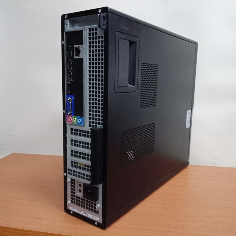 pc dell 3010 destop core i5 gen 3/4gb/250/dvd rw/wins 10pro siap pakei