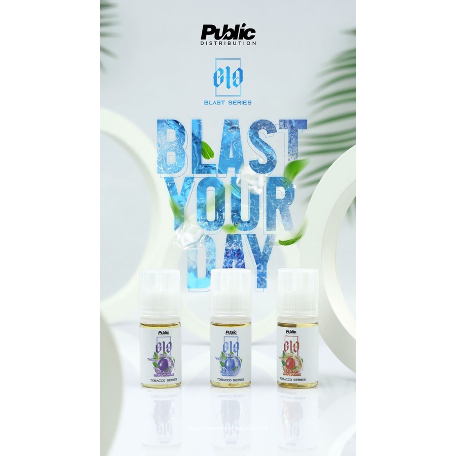 ELO TOBACCO ICE BLAST SERIES SALT NIC AUTHENTIC 30ML 30MG