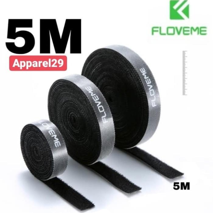 

Holder | Velcro Floveme 5 Meter Pengikat Kabel