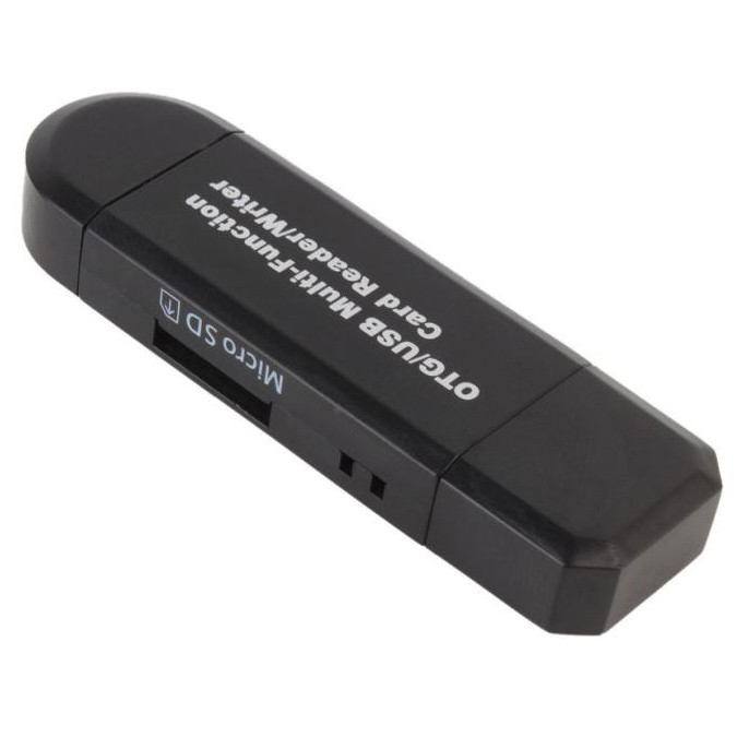 Memory Card Reader OTG 2 in 1 Micro Usb + Usb Type A