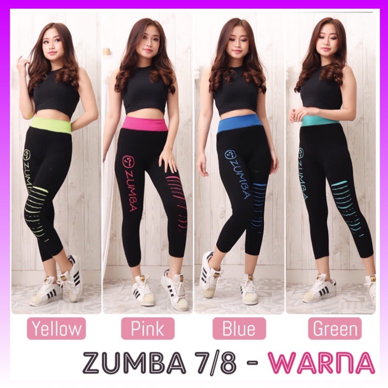 Legging Zumba Ripped 7per8 Import