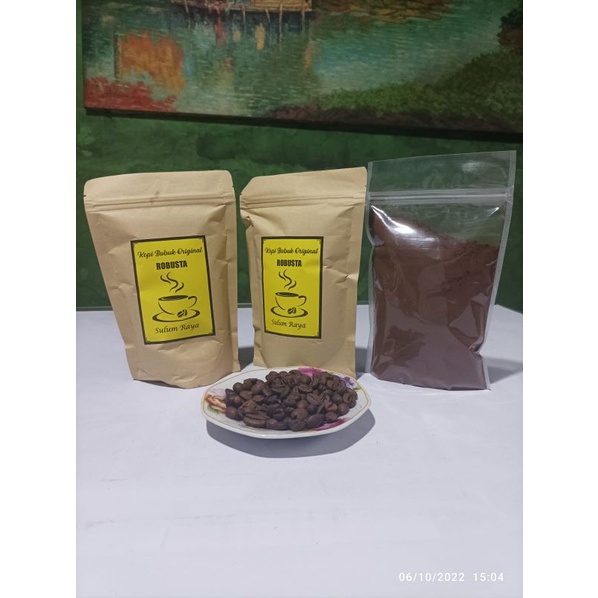 

Kopi Bubuk Robusta Original 500 g