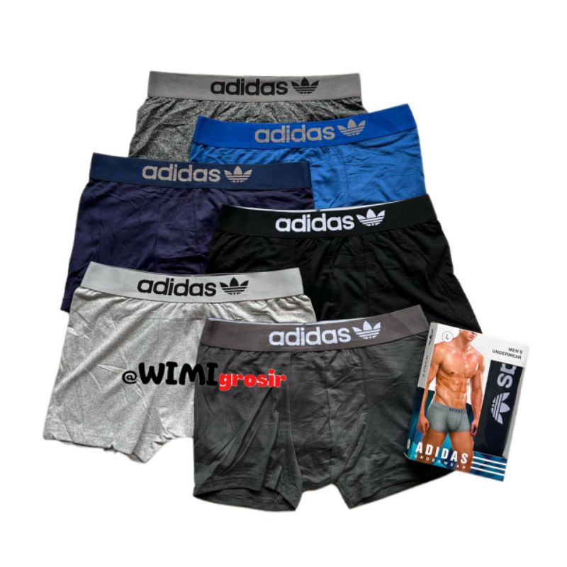 Boxer pria dewasa AD /celana dama boxer pria import murah  ( M.L.XL.XXL) 1pcs