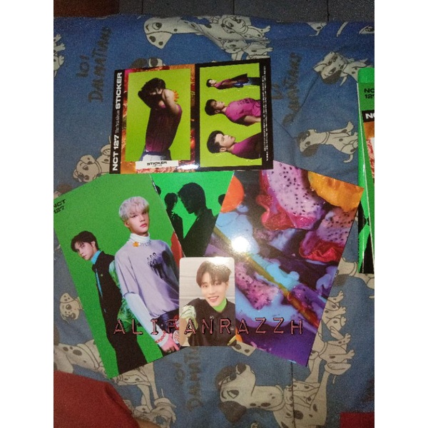 SALE Album NCT 127 Sticker Sticky Unsealed PC Taeil Postcard Haechan Sticker Taeyong