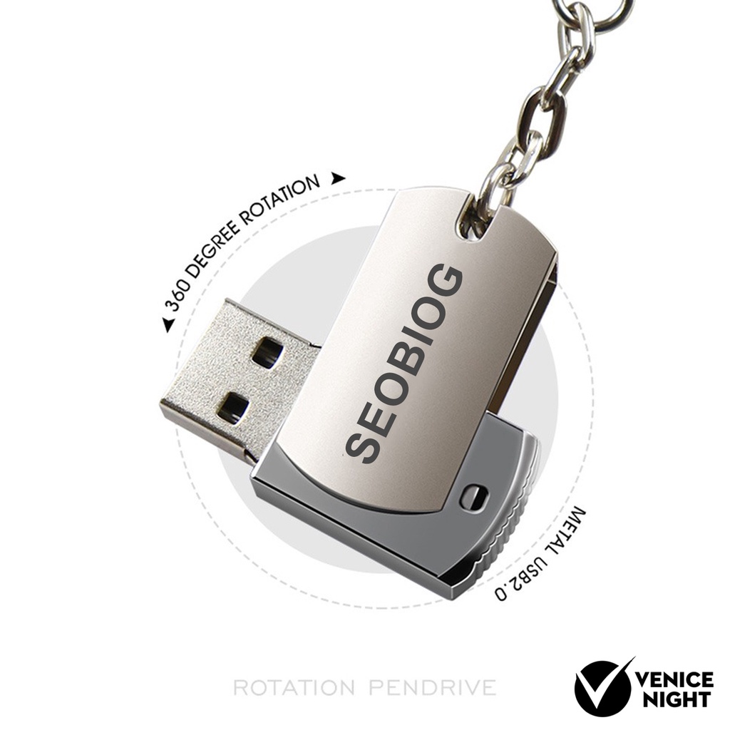 (SF) Seobiog Flashdisk Usb 1T 2T Bahan Logam Tahan Panas