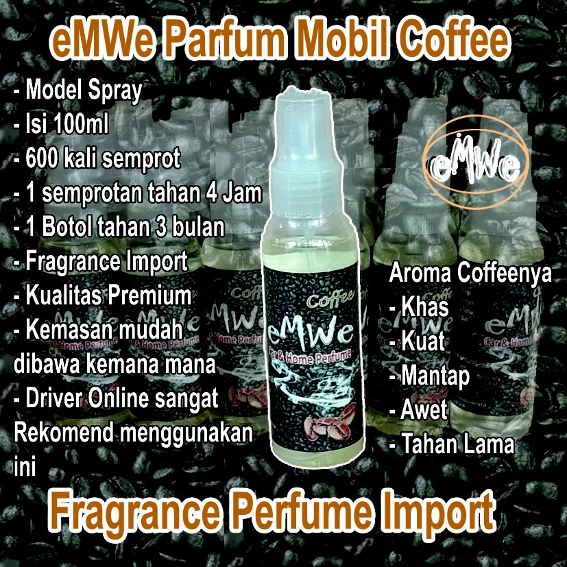 Parfum Pengharum Pewangi Mobil Aroma Kopi/Coffee