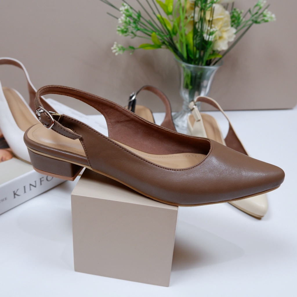 Padushee.id - sepatu wanita || LUXIA || heels 3 cm / mules wanita