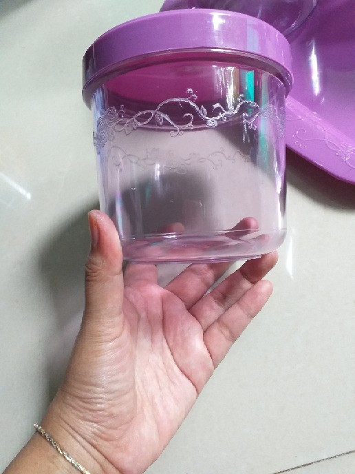 Food Storage Set Of 7 Pcs / Toples Plastik/ Toples Kue/ Toples Kecil