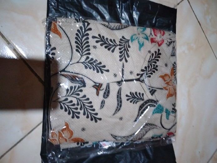 Gamis Batik (cod) Manggar Gamis Batik Pesta Model Terbaru