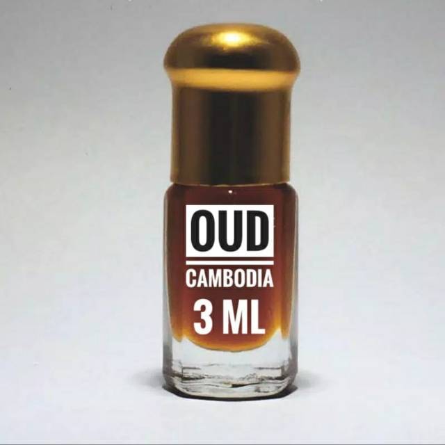 Minyak Wangi Oud Cambodia 3 ml Biang Parfum Gaharu Cambodia