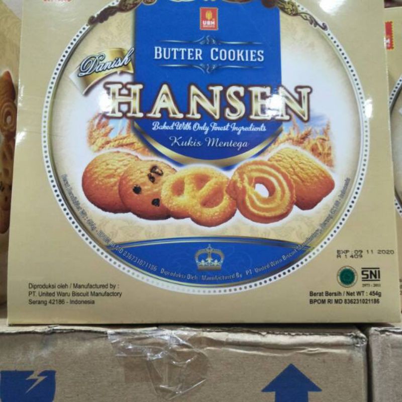 Hansen Butter Cookies 454g