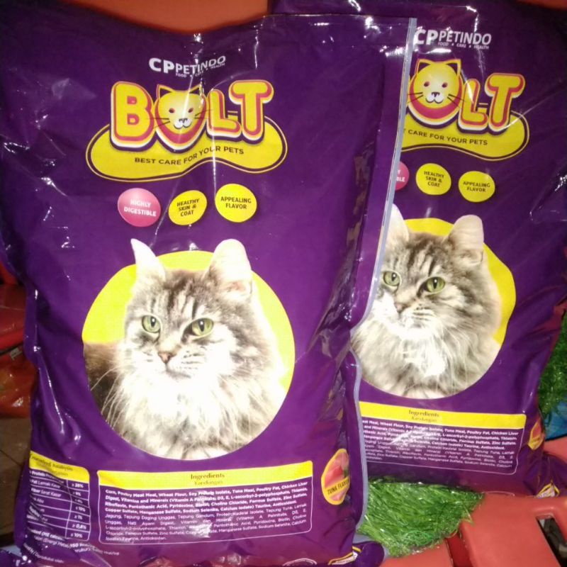 Bolt Tuna makanan kucing 1Kg