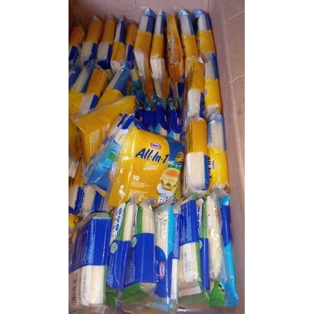 Keju kraft all in 1 slice 10s