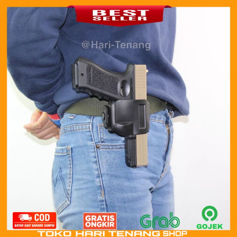 HOLSTER PINGGANG TO UNIT GLOCK HOLSTER KLIP IMPORT 0024