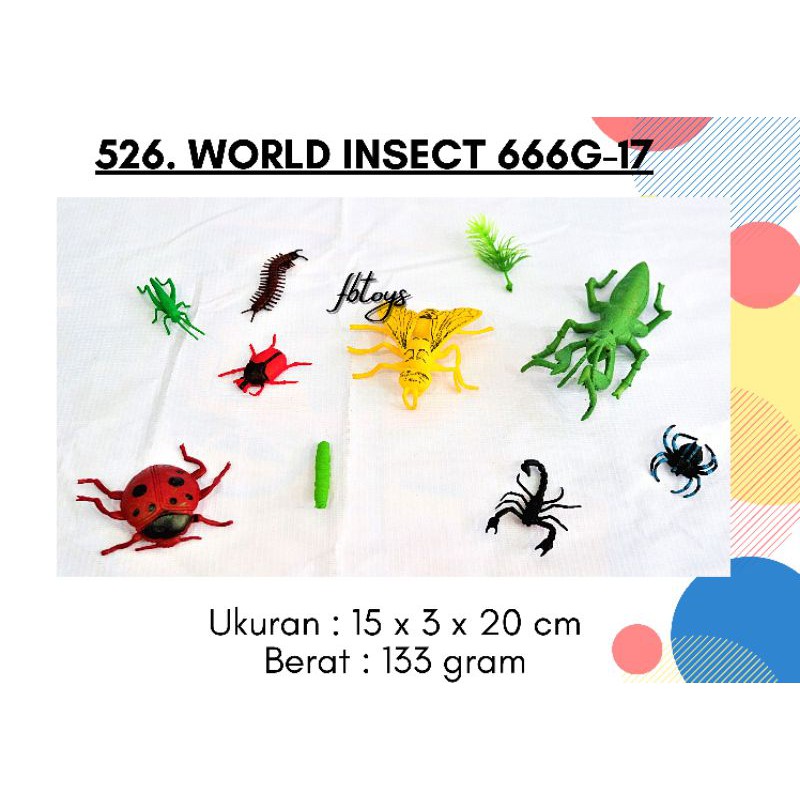 Mainan Anak World Insect 666G-17