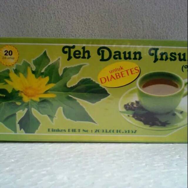 

TEH DAUN INSULIN YAKON CELUP