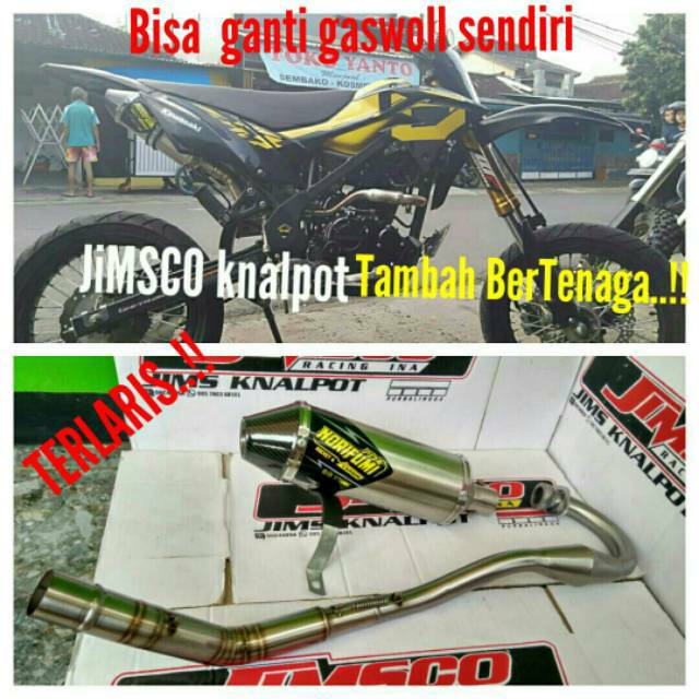 Knalpot NORIFUMI ROKET 4 KLX D-Tracker 150 klx S L bf CRF ...