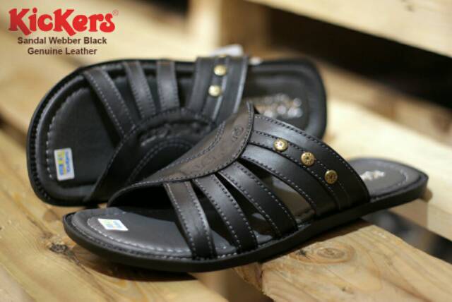 SANDAL KULIT ASLI KICKERS WEBBER