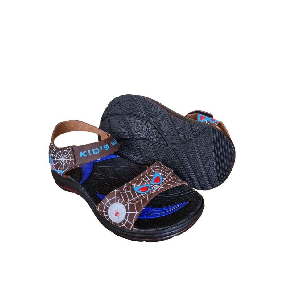 BISA COD - SANDAL ANAK PRIA / SANDAL GUNUNG ANAK LAKI TERBARU / SANDAL GUNUNG ANAK TERLARIS / SENDAL SENDAL SEPATU ANAK PRIA / SANDAL ANAK MURAH / SANDAL ANAK TERBARU / SANDAL ANAK LEBARAN - BAGUZA SPIDER - FANZ STORE