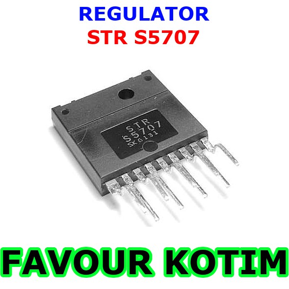 STRS5707 STR S5707 IC REGULATOR STRS 5707 STRS FVKOTIM