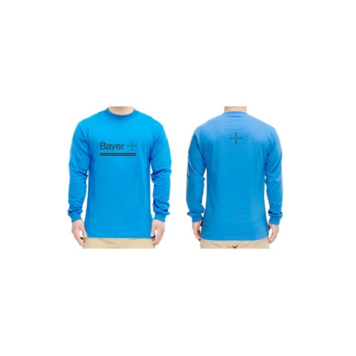 KAOS BAHAN 30S DISTRO BAYER AG POLOS CUSTOM PANJANG KIMIA FARMA BEST SELLER