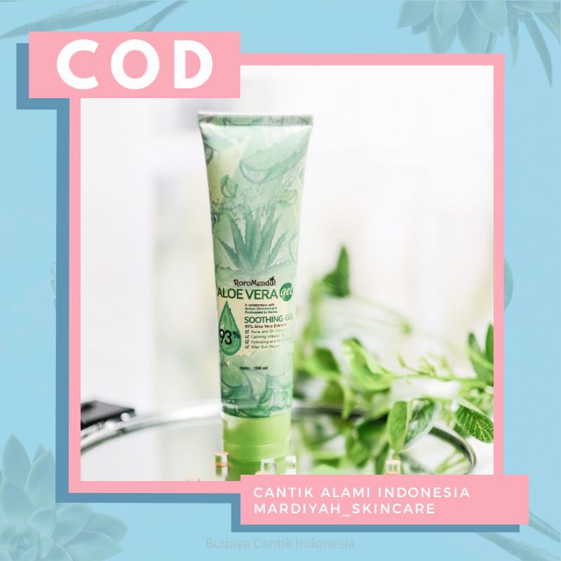 

Aloe Vera Gel Lidah Buaya BPOM Roromendut Herbal / Organik / 100% Alami Non Alkohol