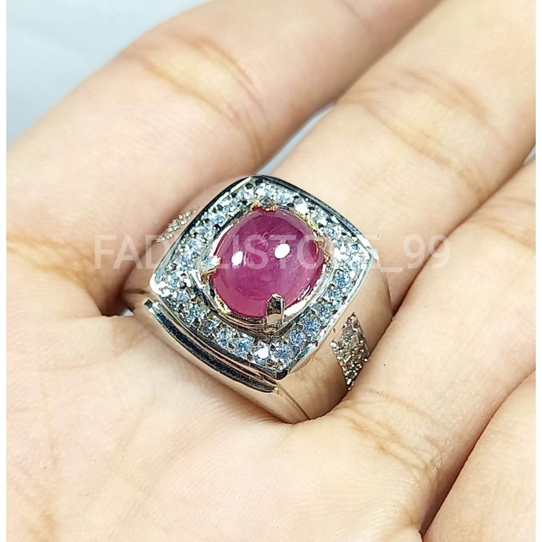 ASLI NATURAL BATU RUBY KEKERASAN 9 MOHS