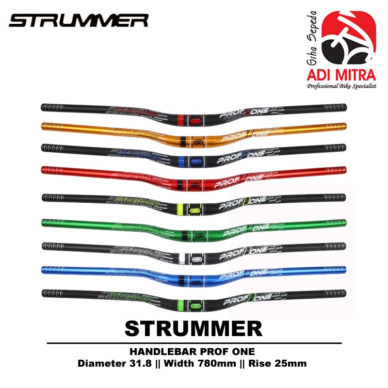 Strummer Prof One Setir Handlebar Stang Sepeda MTB