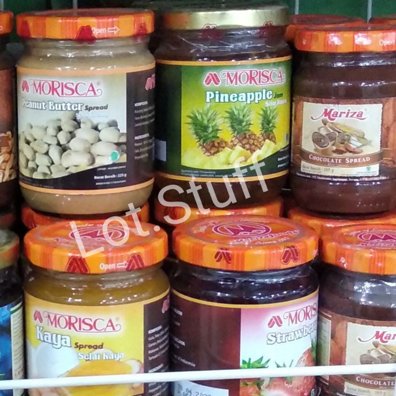 Morisca Topping Selai Untuk Roti dan Dessert Botol Kaca 250gr