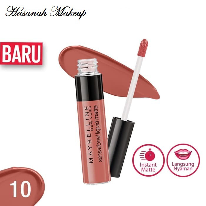 Maybelline Sensational Liquid Matte Lipstick - Bday Suit On ( Nude )