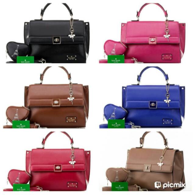 kate spade eztilo with mini love bag 1164#