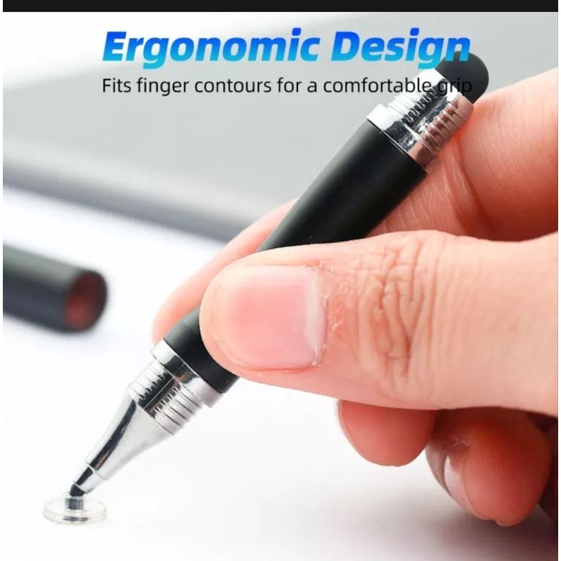 2in1 STYLUS PEN CAPACITIVE TOUCH SCREEN IPHONE IPAD TABLET ANDROID